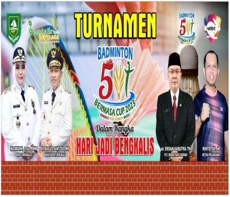 Turnamen badminton Bermassa Cup 2023 (foto/zul)